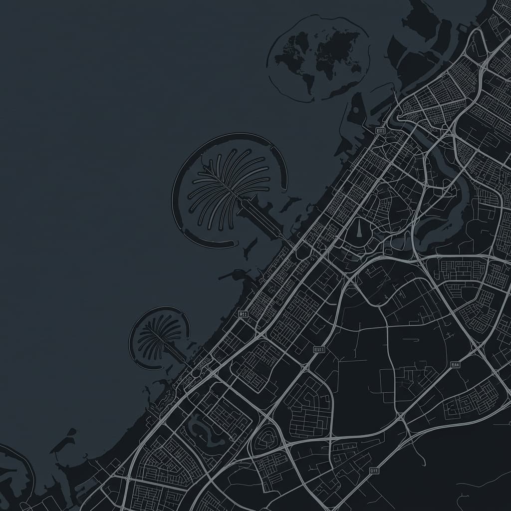 Dubai Map