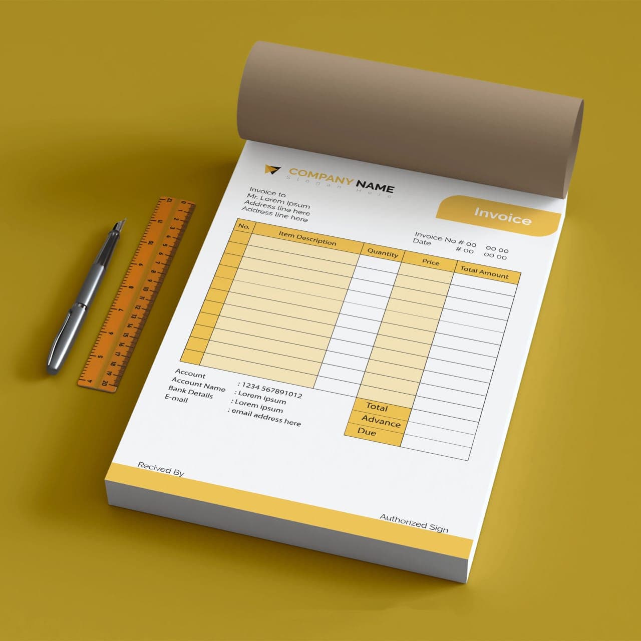 Invoice Book