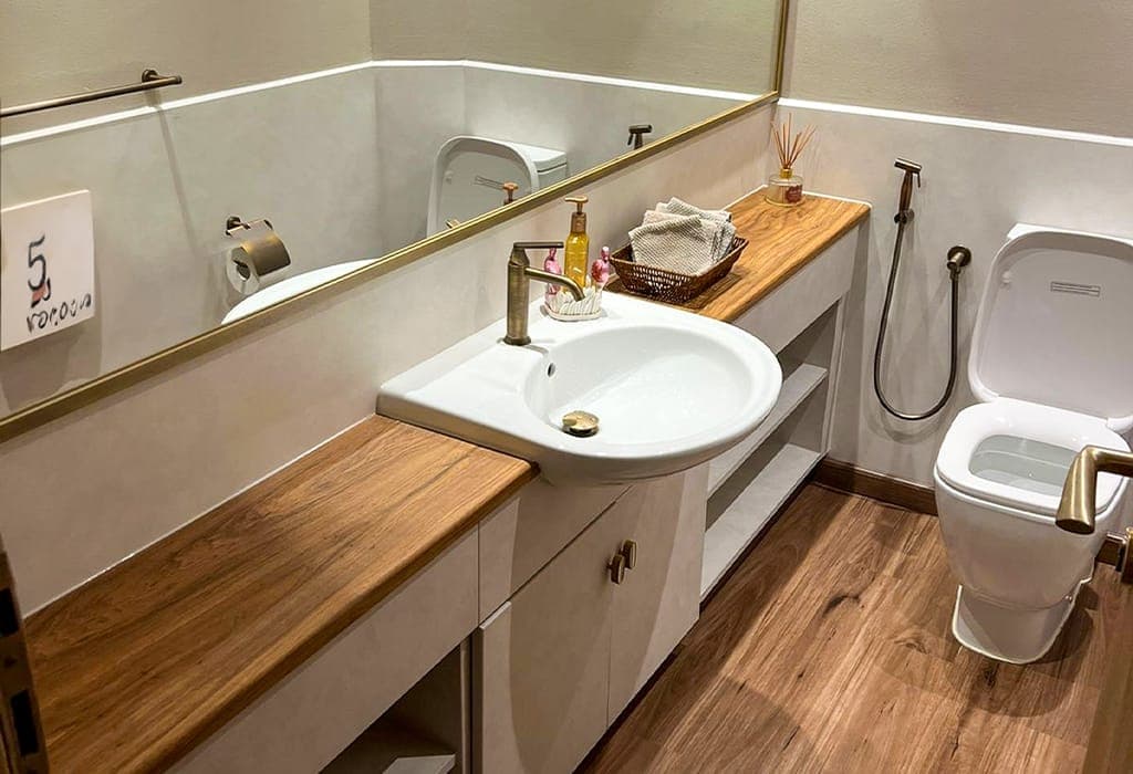 Luxury Washroom Transformation Before